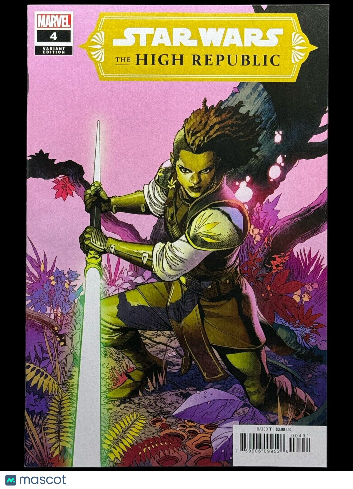 Star Wars High Republic-4 1:25 Incentive Francis Yu Variant Marvel 2021 1st App