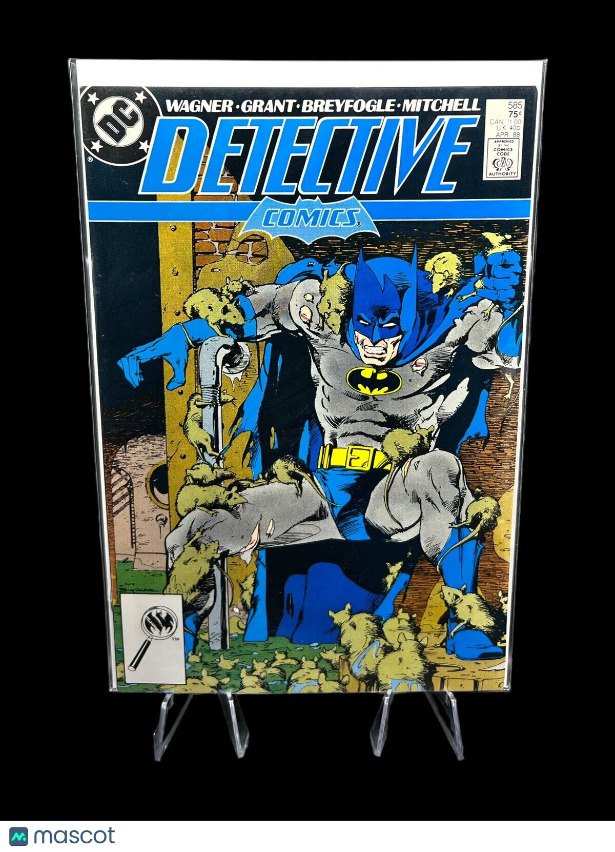 Vintage Detective Comics Vol 1 #585 April 1988 The Ratcatcher By DC Comics NMT