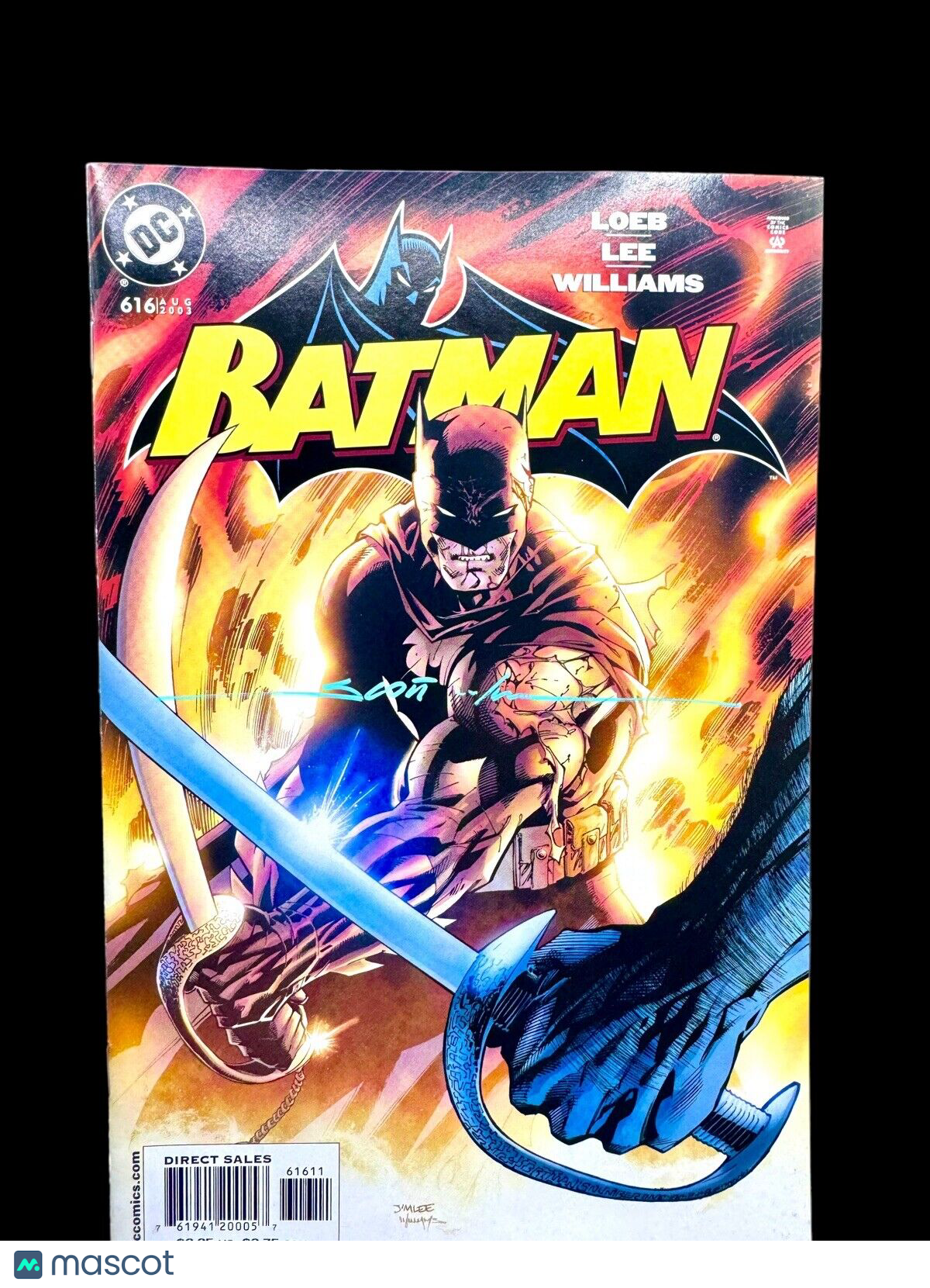 Batman, Vol. 1 Hush, Chapter 9: The Assassins signed Scott Williams W/COA