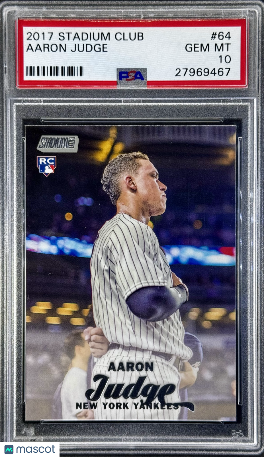 Aaron Judge 2017 Stadium Club #64 PSA 10