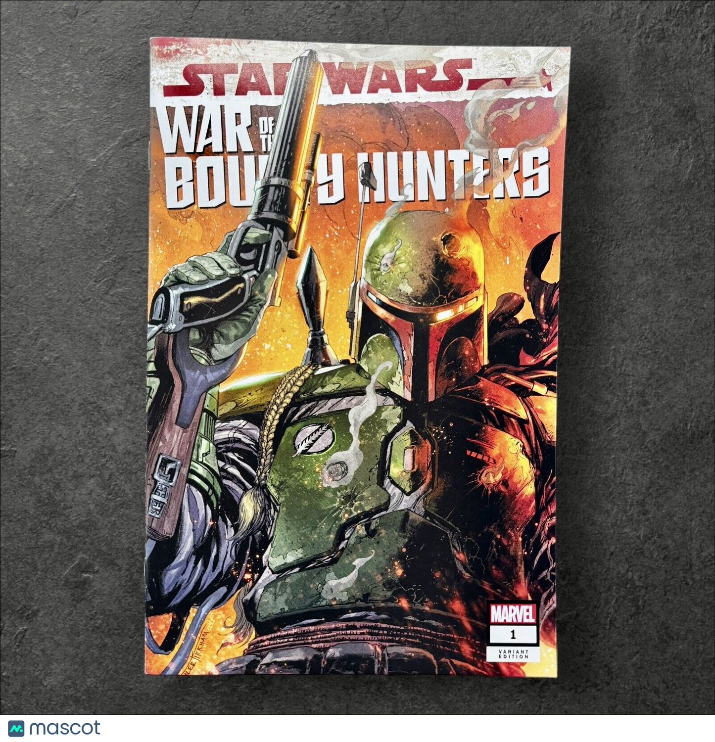 Star Wars: War Of The Bounty Hunters 1 Tyler Kirkham Trade Cover Variant Marvel