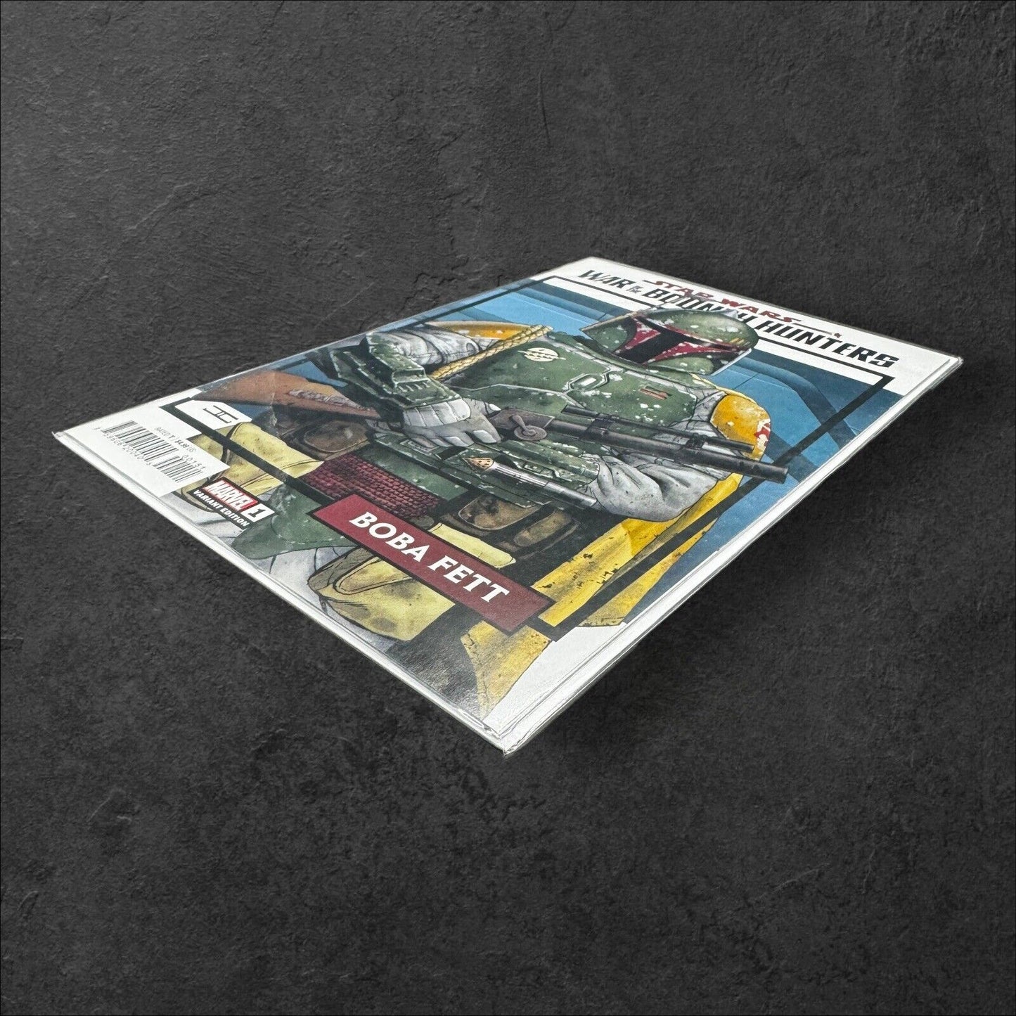 Star Wars WAR BOUNTY HUNTERS #1 var 1:25 TRADING CARD variant Marvel Comics 2021