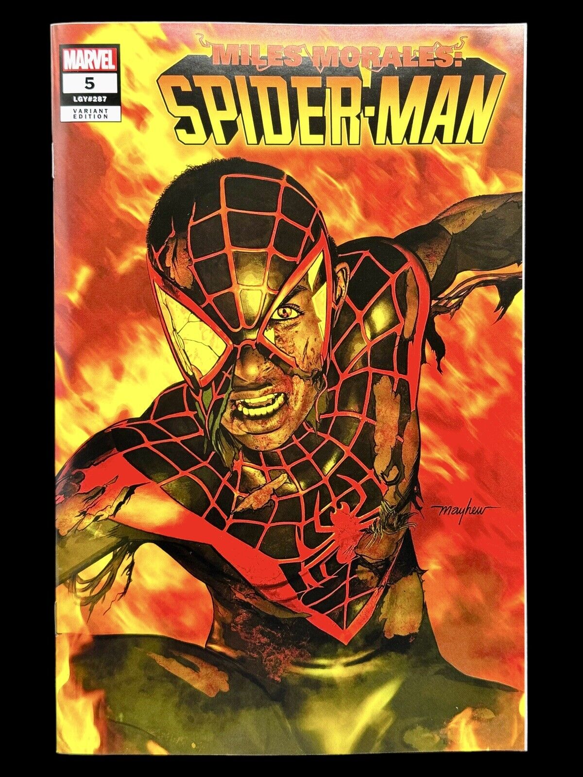 MILES MORALES SPIDER-MAN #5 Mike Mayhew Studio 3 Variant Covers A & B & B W/COA
