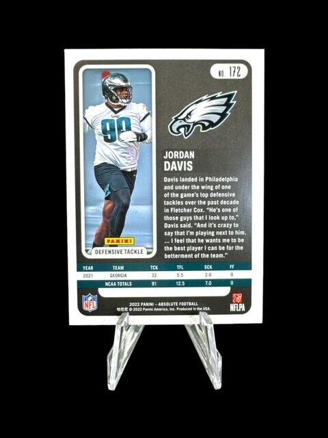 Jordan 2022 Panini Absolute #172 RC