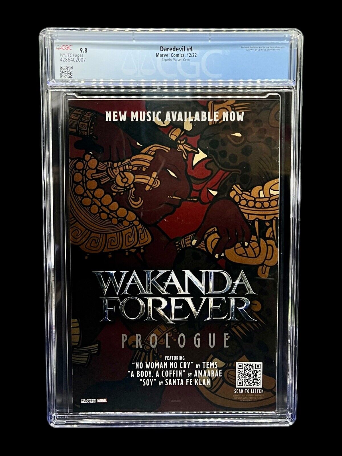 Daredevil #4 CGC 9.8 Paolo Siqueira Promo Variant