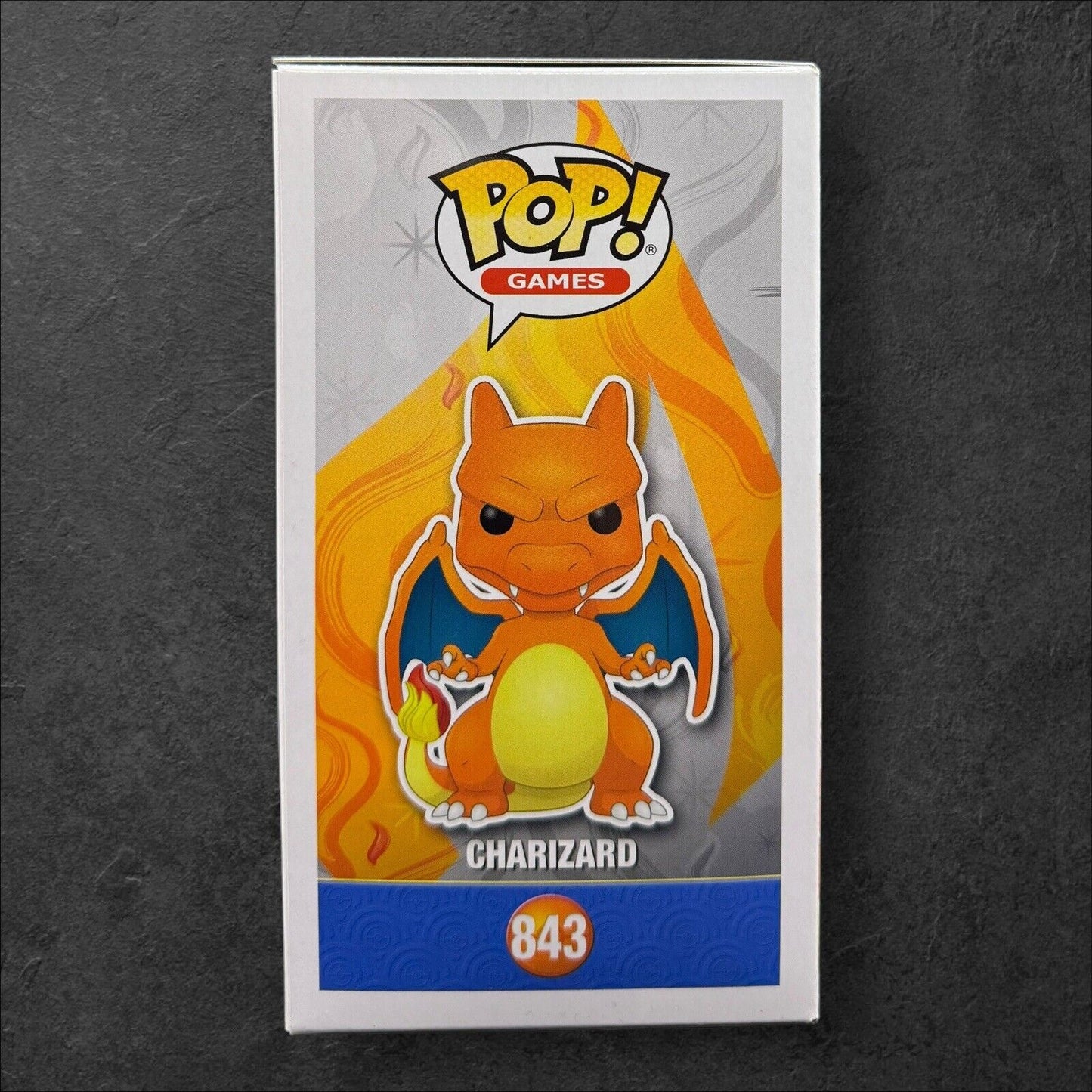 Funko Pop! Pokémon Charizard #843 with POP Protector