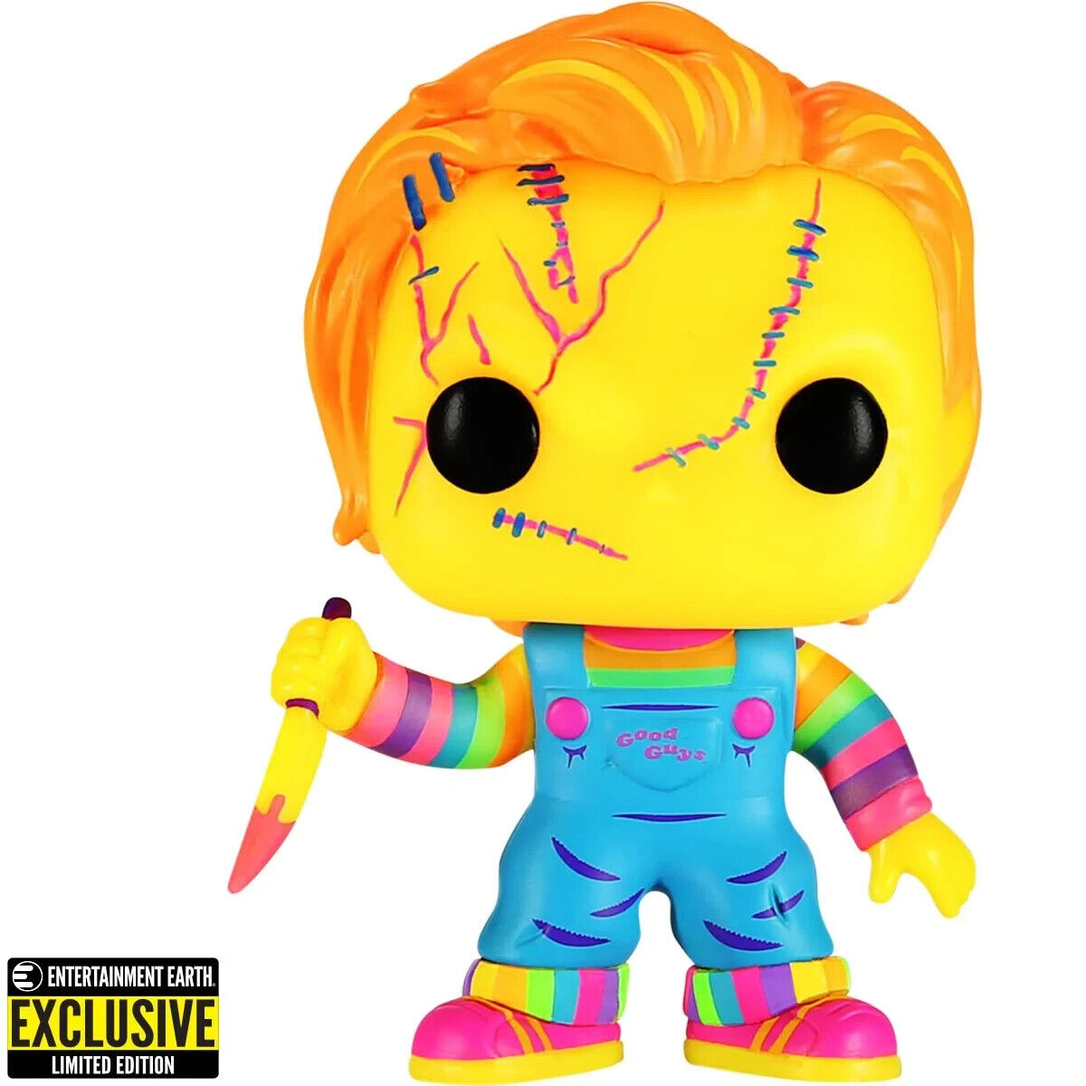 Child's Play Chucky Black Light Pop! Vinyl Figure - EE Exclusive