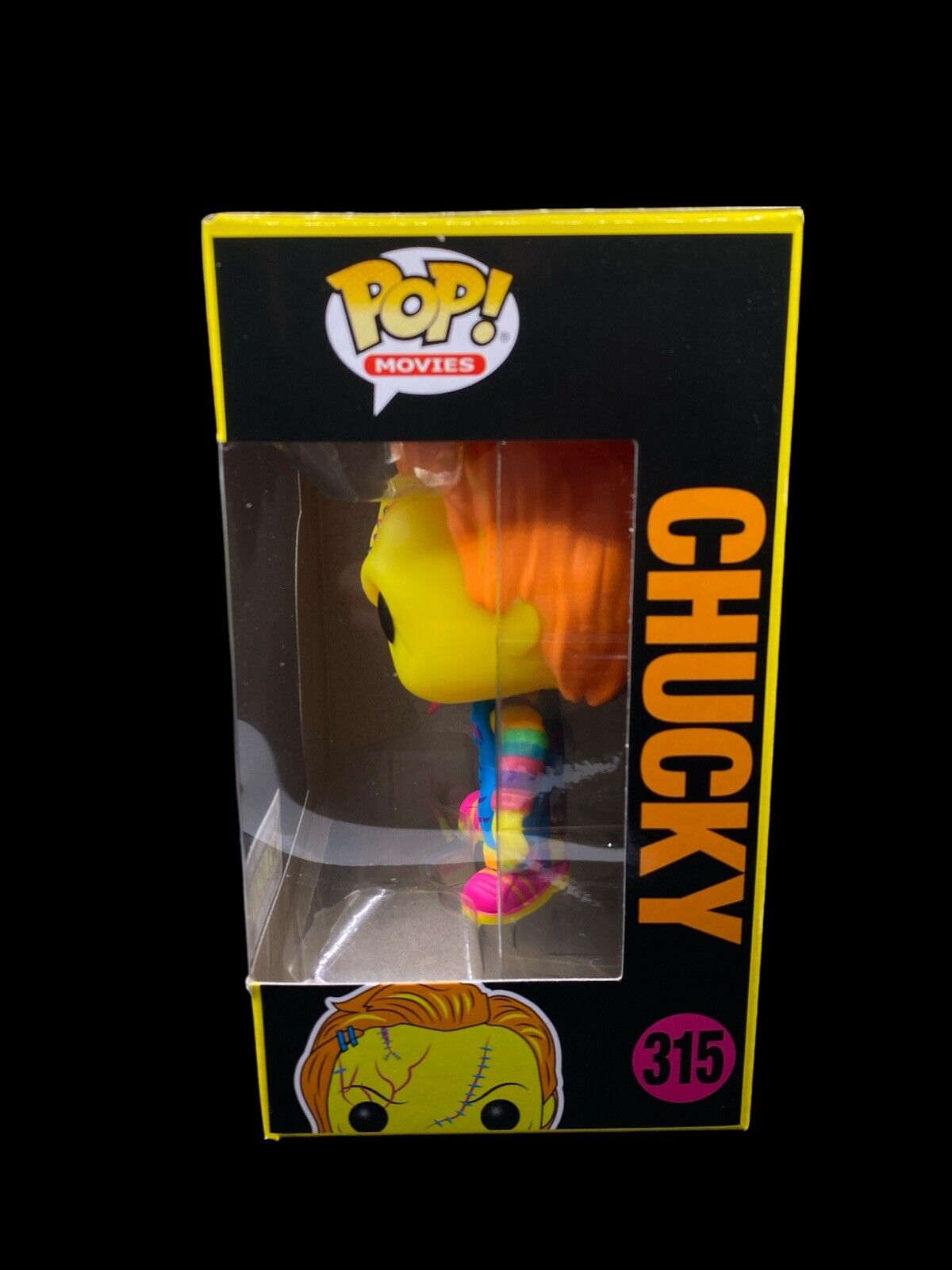 Child's Play Chucky Black Light Pop! Vinyl Figure - EE Exclusive