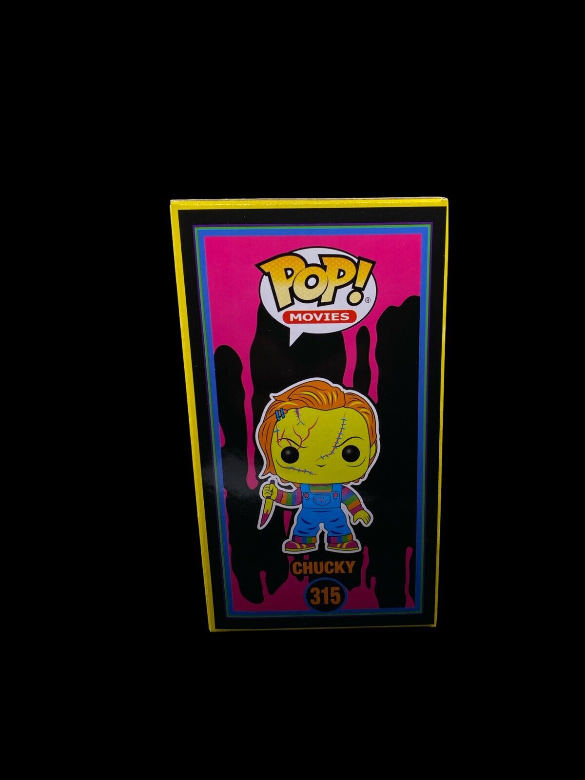 Child's Play Chucky Black Light Pop! Vinyl Figure - EE Exclusive