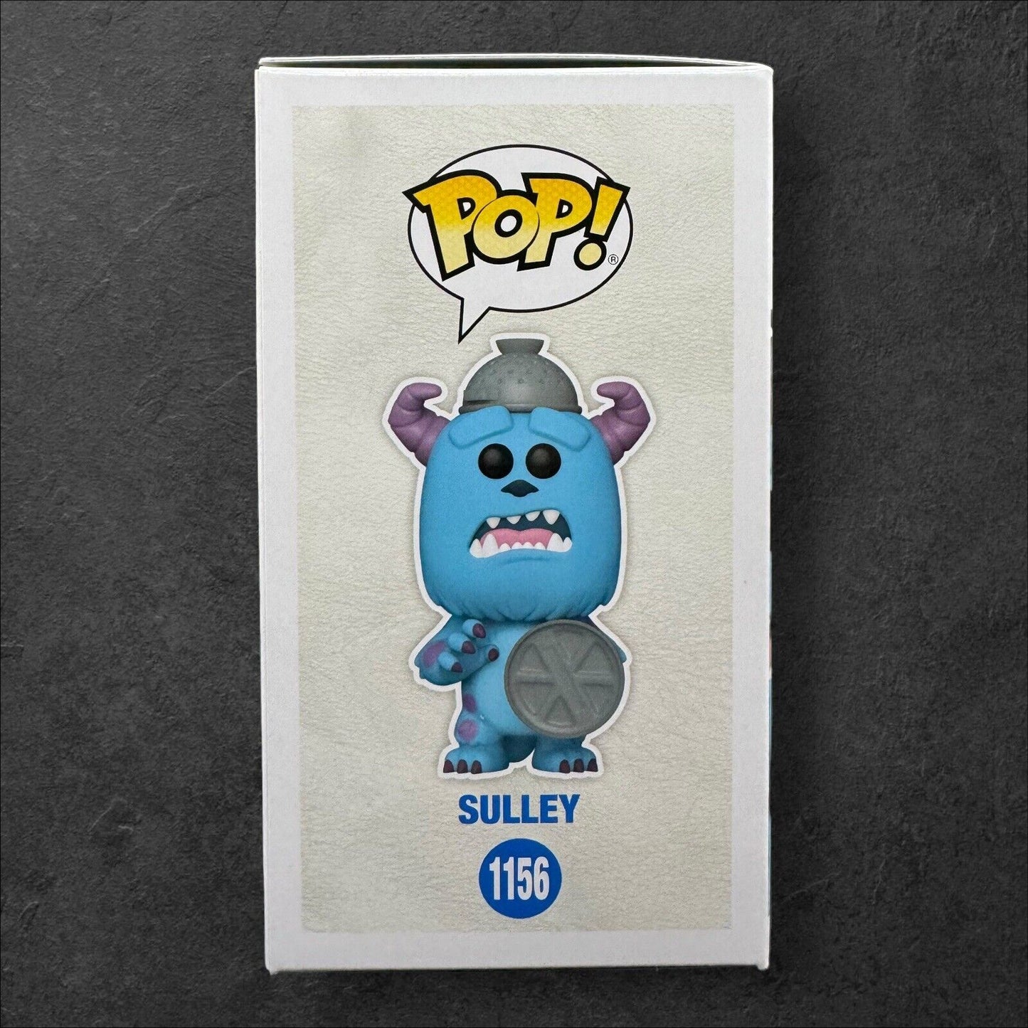 Funko Pop DISNEY PIXAR MONSTERS INC SULLEY FLOCKED #1156 AMAZON EXCLUSIVE