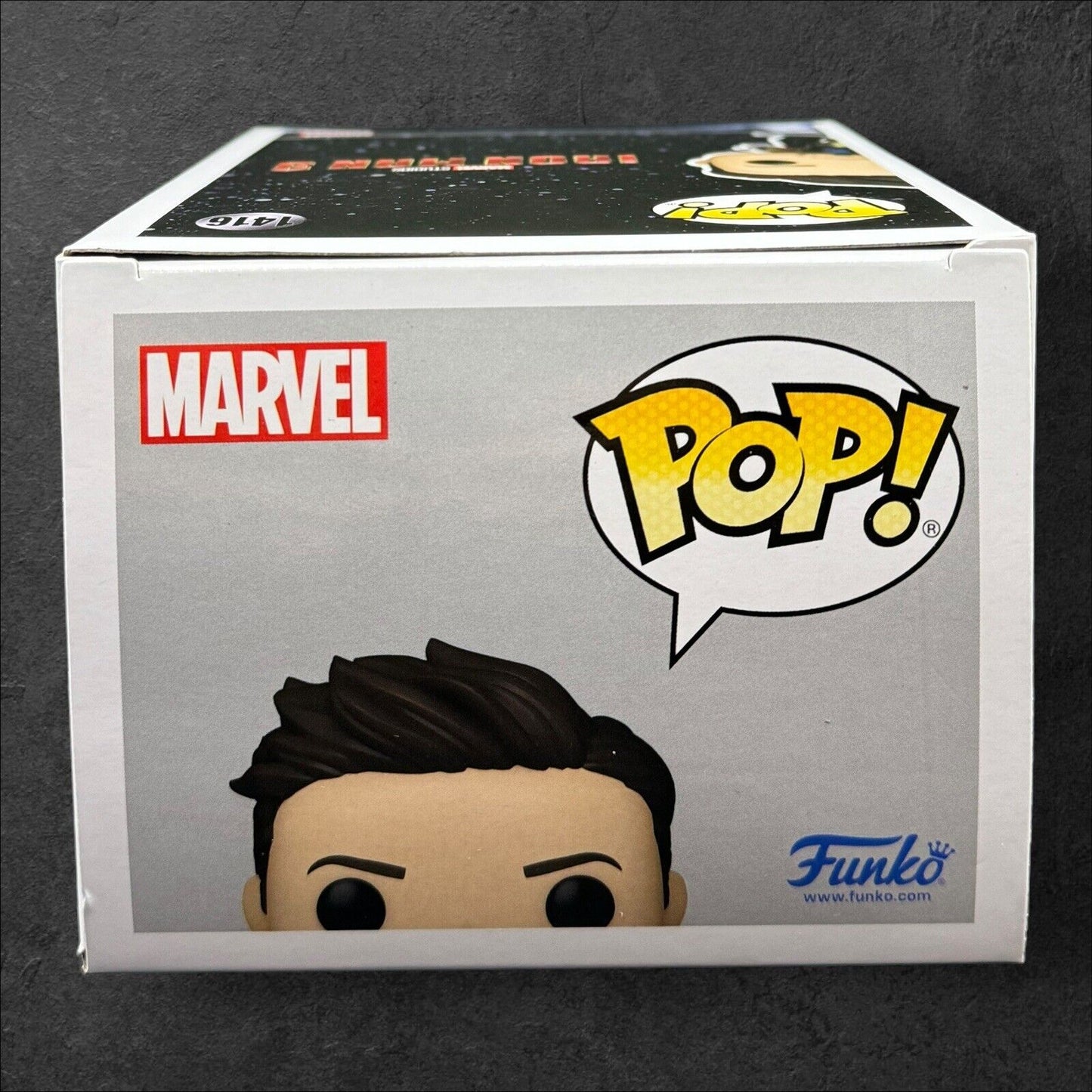 Tony Stark Funko Pop! The Infinity Saga GITD EE Vinyl Figure 1416 w/PopProtector