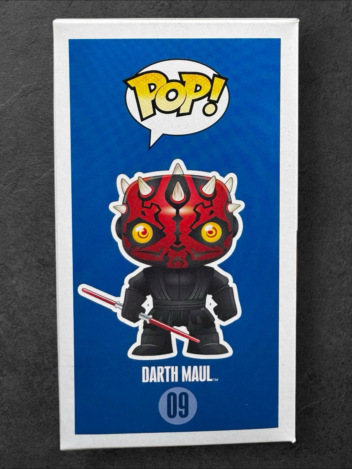Funko POP! #09 DARTH MAUL Signed By RAY PARK Phantom Menace JSA Authenticated