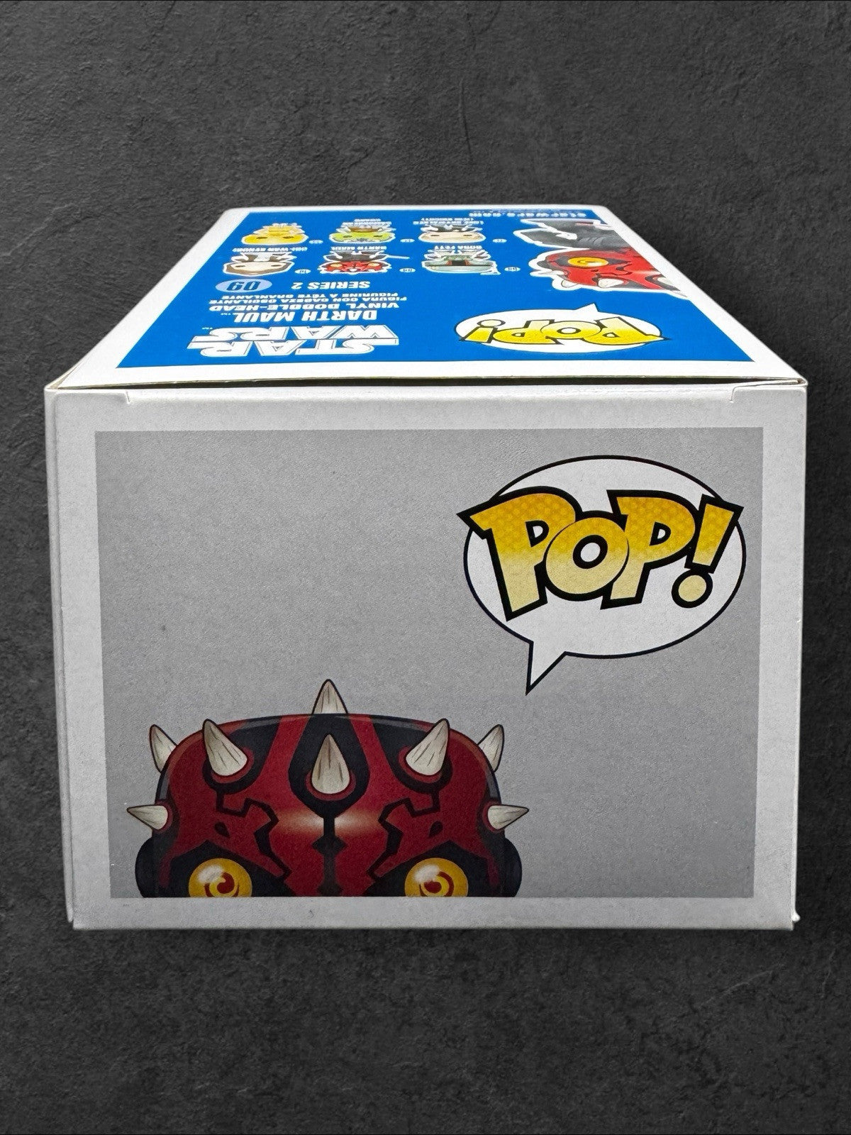 Funko POP! #09 DARTH MAUL Signed By RAY PARK Phantom Menace JSA Authenticated