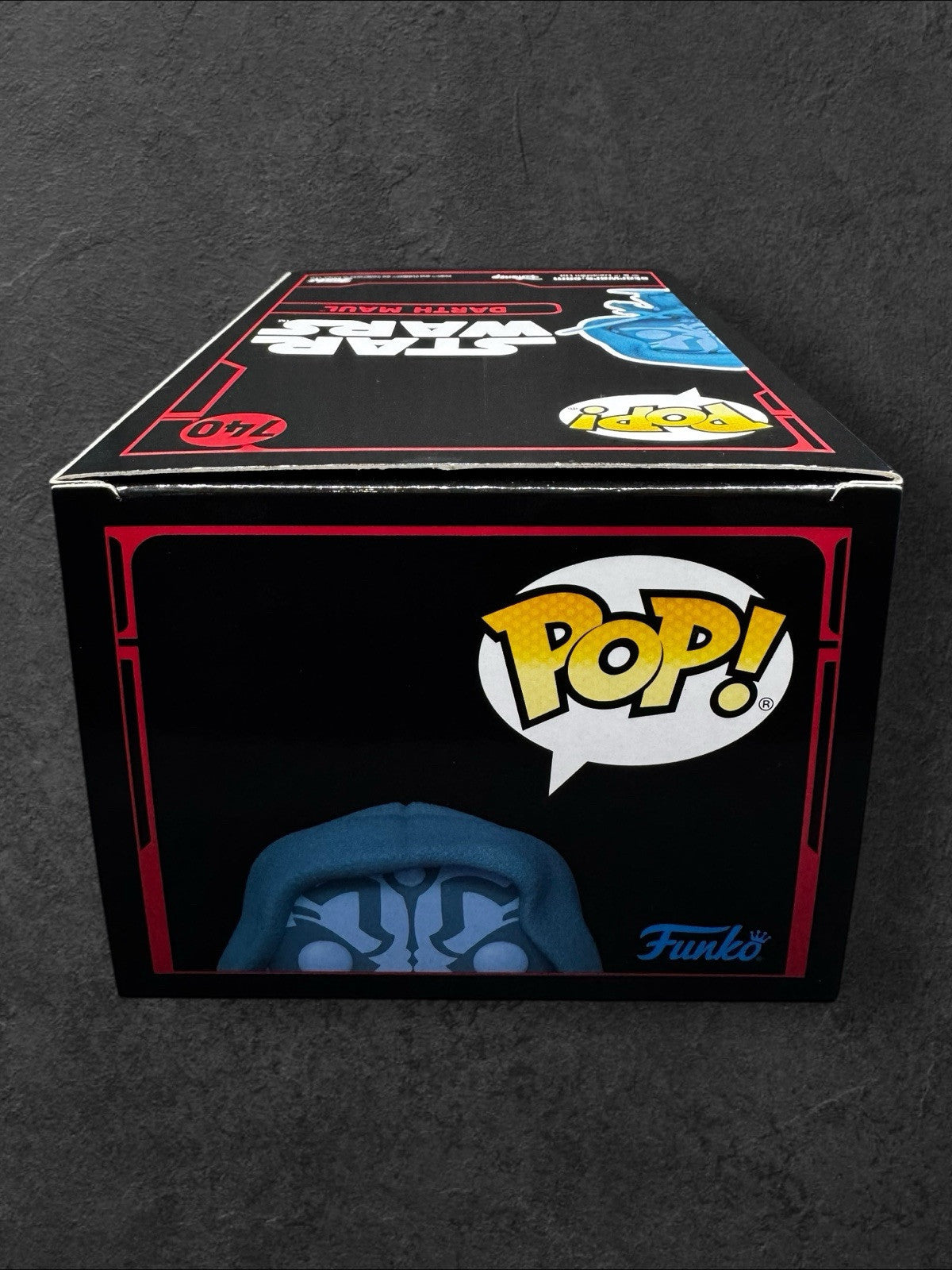 Glows in the Dark Funko #740 Signed (White) Darth Maul - By Ray Park