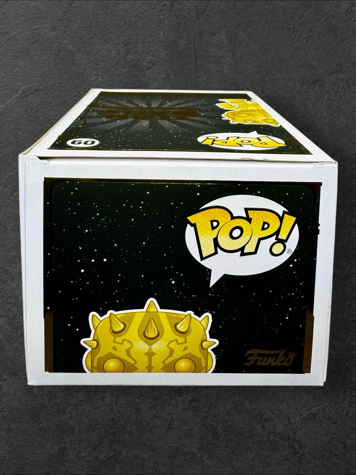 Funko Pop! Star Wars 09 Darth Maul Gold Signed By Ray Park With Gold Marker