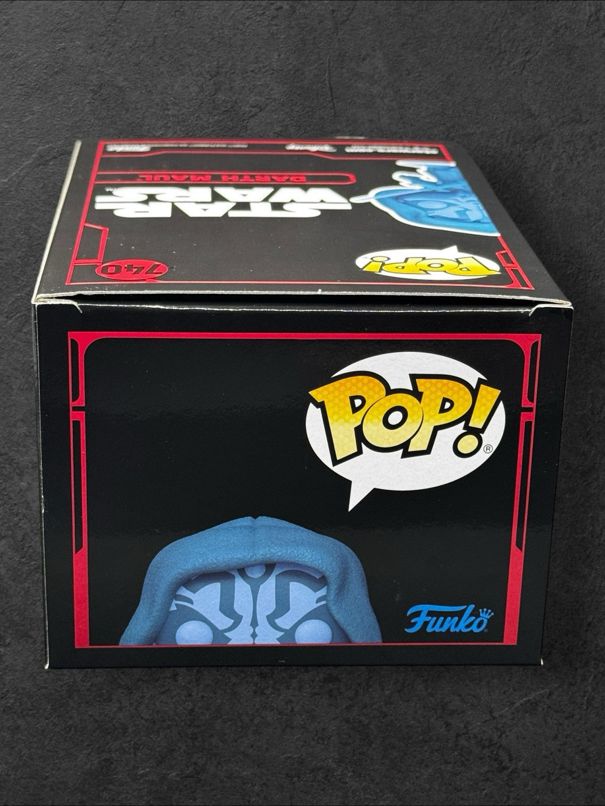 Glows in the Dark Funko #740 Signed Darth Maul By Ray Park - Last One!