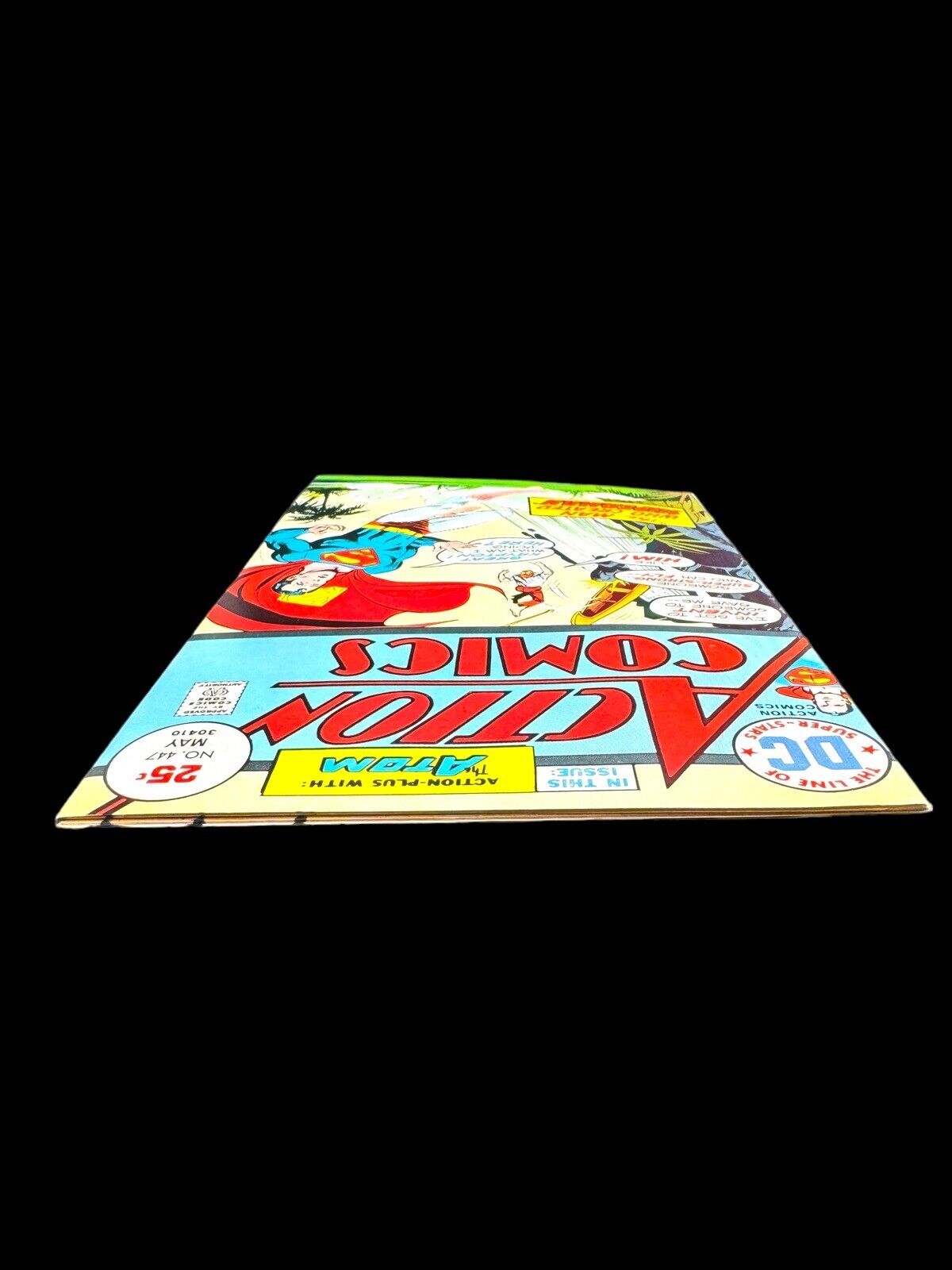 ACTION COMICS #447 VF 1975 DC BRONZE AGE COMICS Superman The Atom