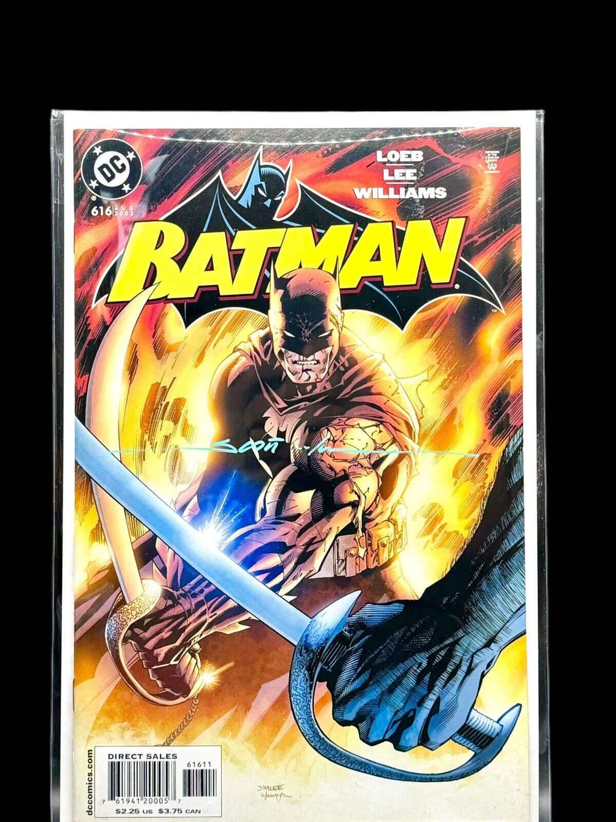 Batman, Vol. 1 Hush, Chapter 9: The Assassins signed Scott Williams W/COA