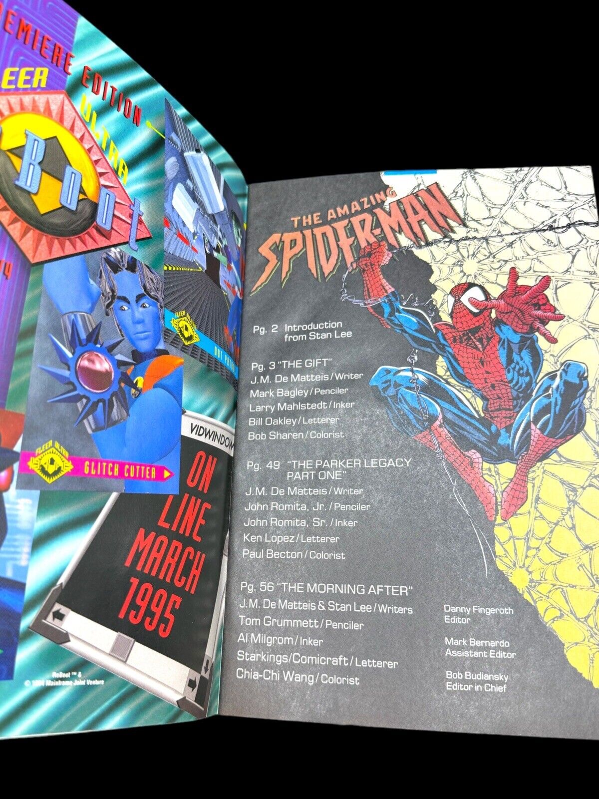 The Amazing Spider-Man #400, EMBOSSED GRAY OVERLAY COVER, April 1995, Near Mint