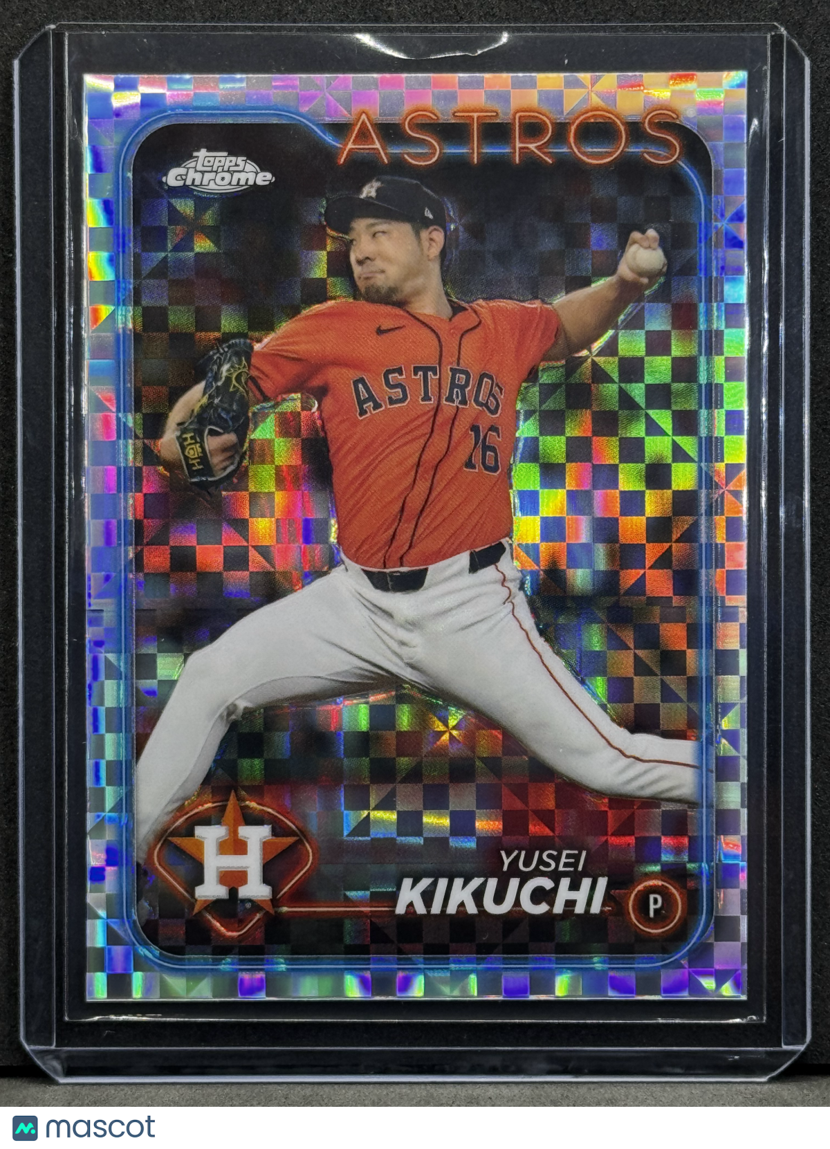 Yusei Kikuchi 2021 Topps Chrome #USC1C3 X-Fractor
