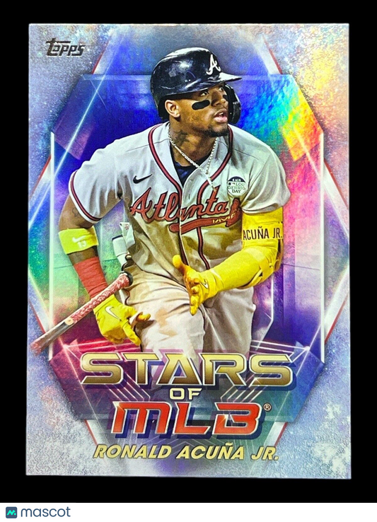 2023 Topps Stars of the MLB Ronald Acuna Jr. Insert #SMLB-3 Atlanta Braves
