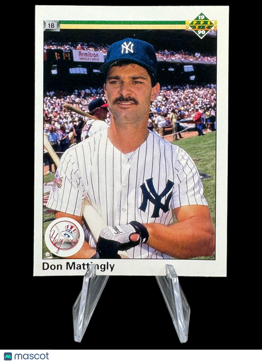 1990 Upper Deck Baseball DON MATTINGLY Yankees 191