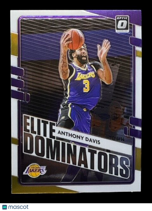 Anthony Davis 2020 Donruss Optic Basketball #6 Los Angeles Lakers
