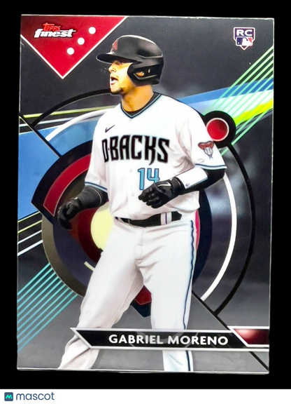 Gabriel Moreno 2023 TOPPS FINEST #89  BASEBALL Rookie DIAMONBACKS RC