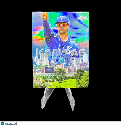 2022 Topps Chrome Heart of the City Whit Merrifield Kansas City Royals HOC-10