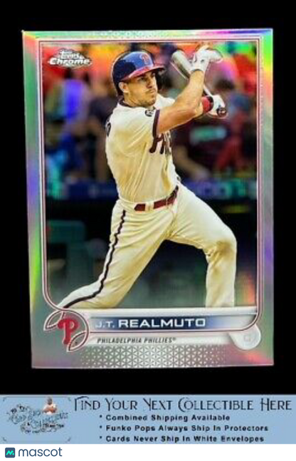 2022 Topps Chrome #13 J.T. Realmuto    Near Mint