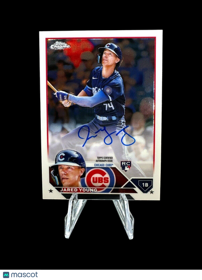 2023 Topps Chrome Rookie Autographs #RAJY Jared Young Cubs