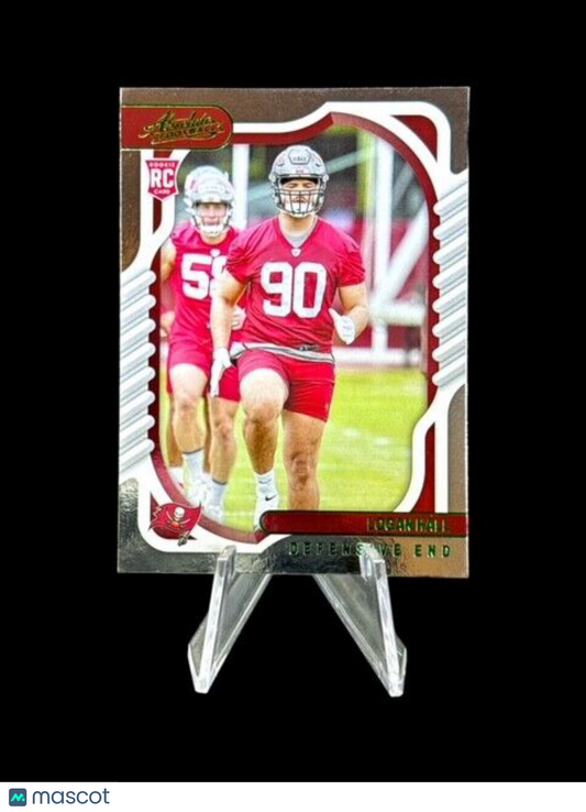 2022 Panini Absolute #185 Logan Hall ROO RC Rookie  Near mint or better
