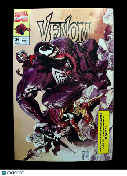 VENOM 34 MIKE MAYHEW HORIZONTAL TODD MCFARLANE SPIDER-MAN 16 HOMAGE VARIANT-A