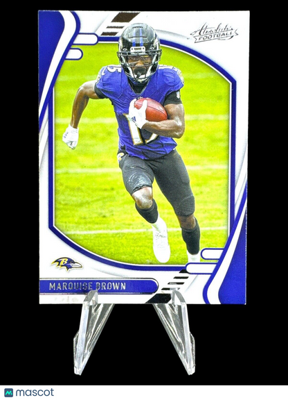 2021 Panini Absolute Marquise Brown Baltimore Ravens #32