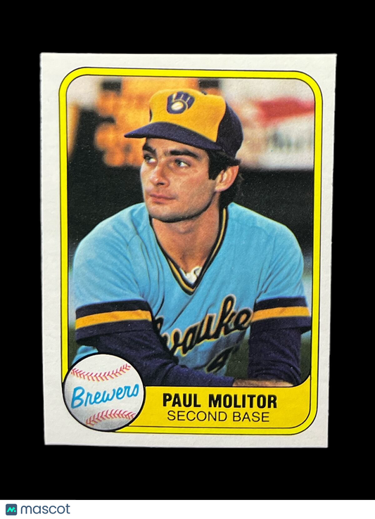 1981 Fleer #515 Paul Molitor