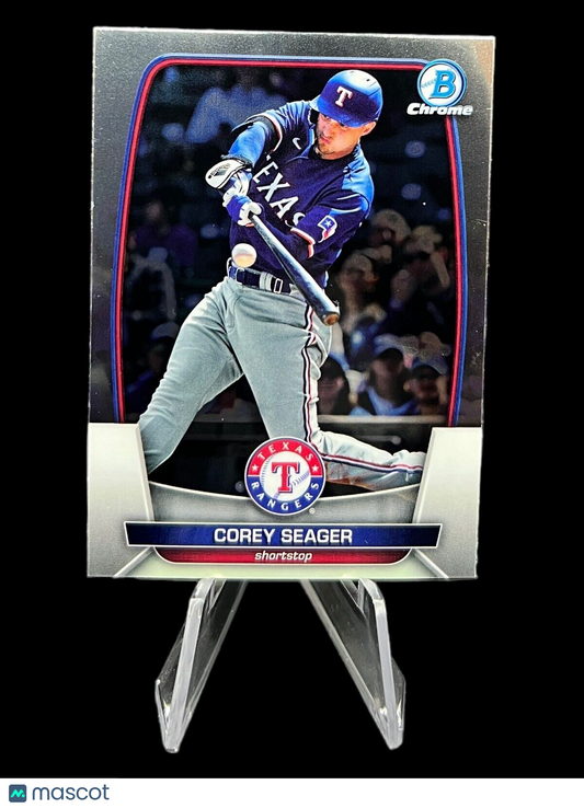 Corey Seager - 2023 Bowman Chrome Base Card #58