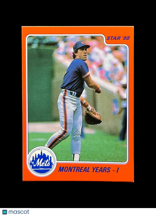 1988 The Star PR1000 New York Mets Montreal Years - I #7 Gary Carter