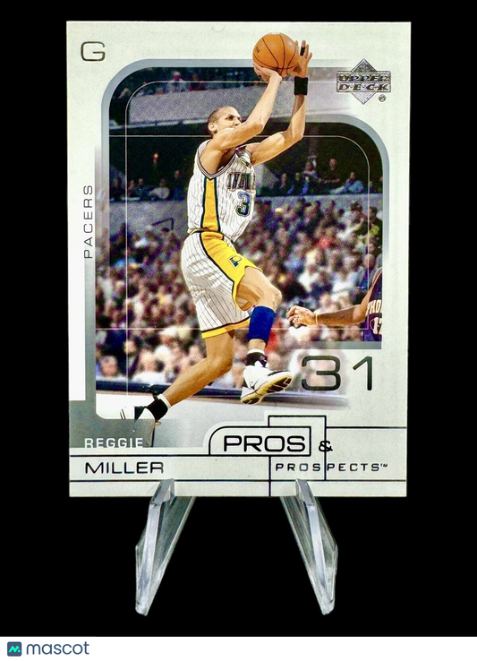 Reggie Miller 2001 Upper Deck Pros & Prospects #31