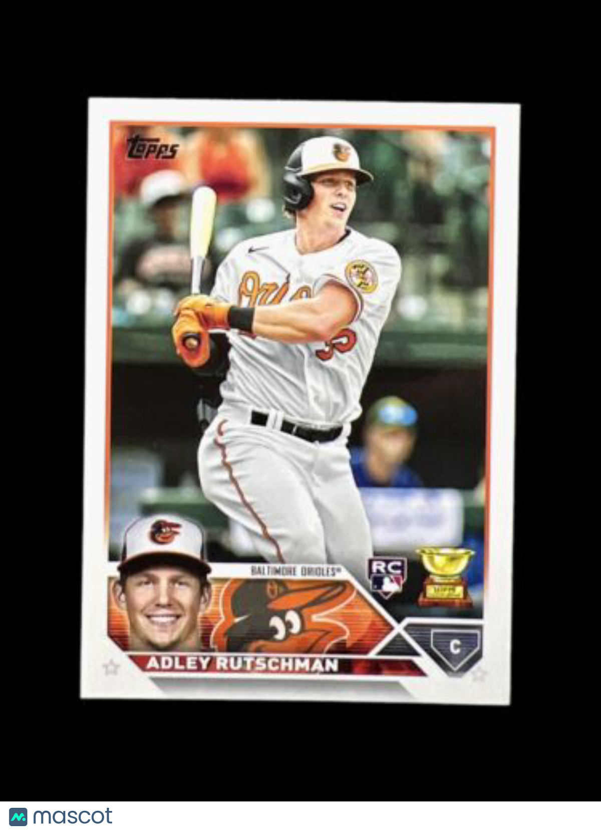 2023 Topps Series 1 RC Adley Rutschman Flagship Rookie #250 Baltimore Orioles