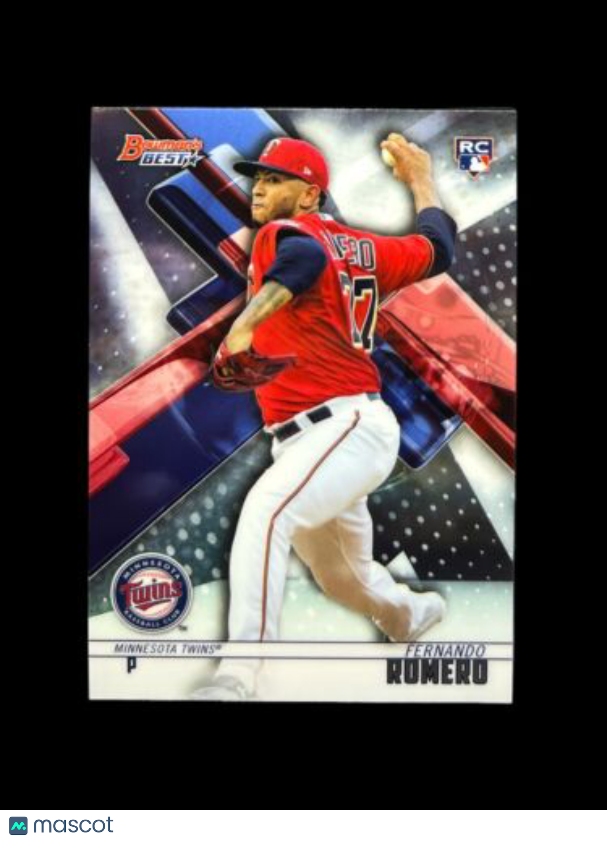 2018 Bowman’s Best Base #12 Fernando Romero