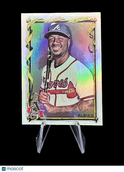 2023 Topps Allen & Ginter OZZIE ALBIES Braves #288 Silver Foil