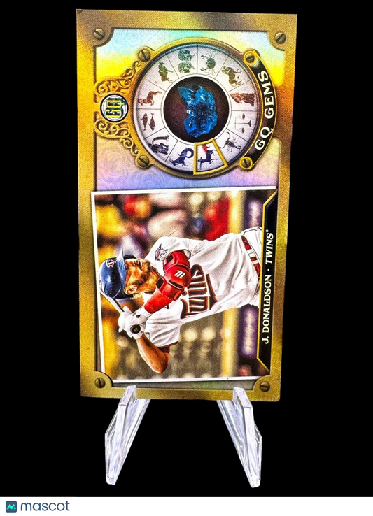 Josh Donaldson 2022 Topps Gypsy Queen Mini Gold Insert Twins Baseball Card