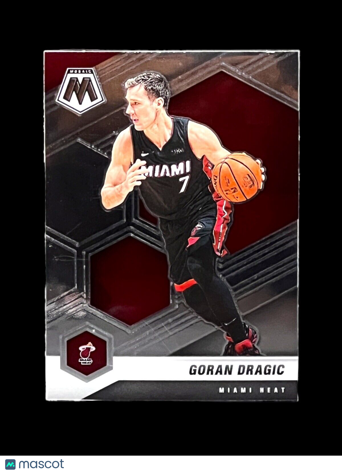 2020-21 Panini Mosaic Goran Dragic #36 Miami Heat