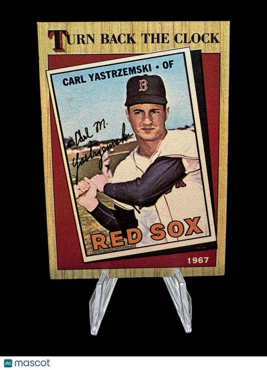 Carl Yastrzemski 1987 Topps Baseball 314  Boston Red Sox
