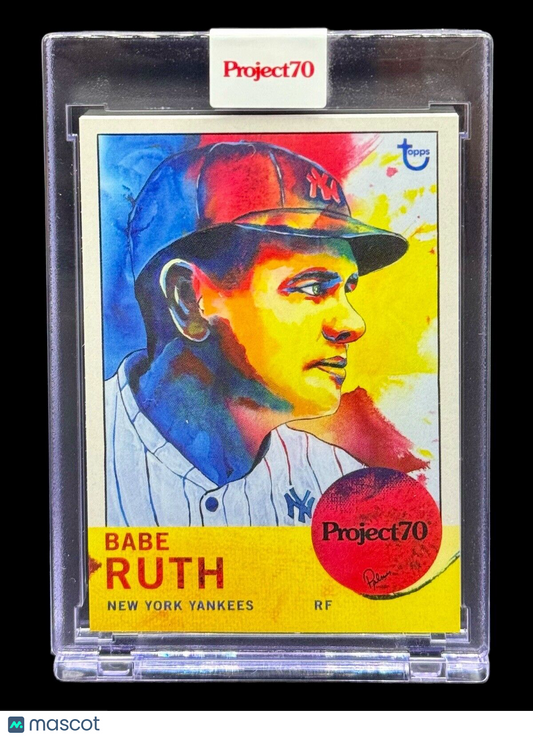2021 Topps PROJECT 70 card #115 - 1963 Babe Ruth by Brittney Palmer - PR :/3432