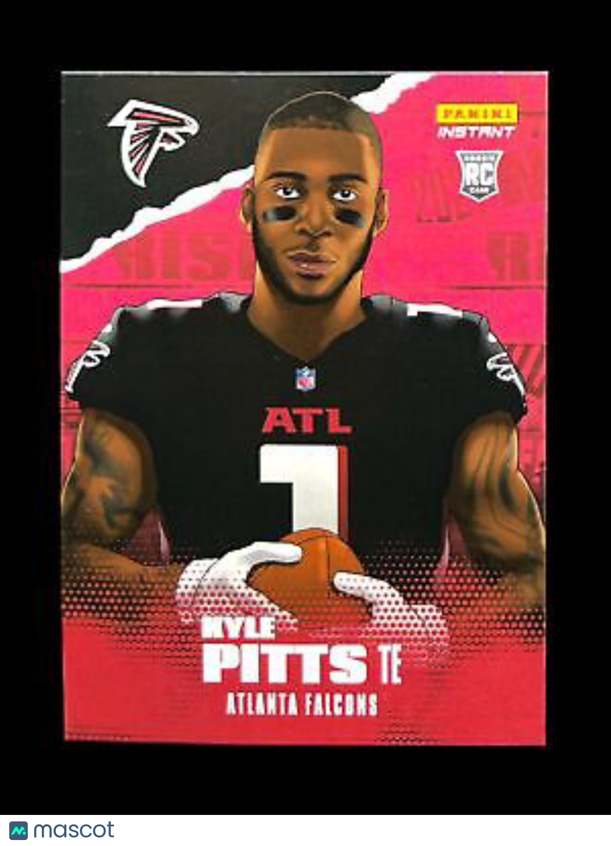 2021 Panini Instant Illustration Series RC PR/4106 #IS-KP Kyle Pitts