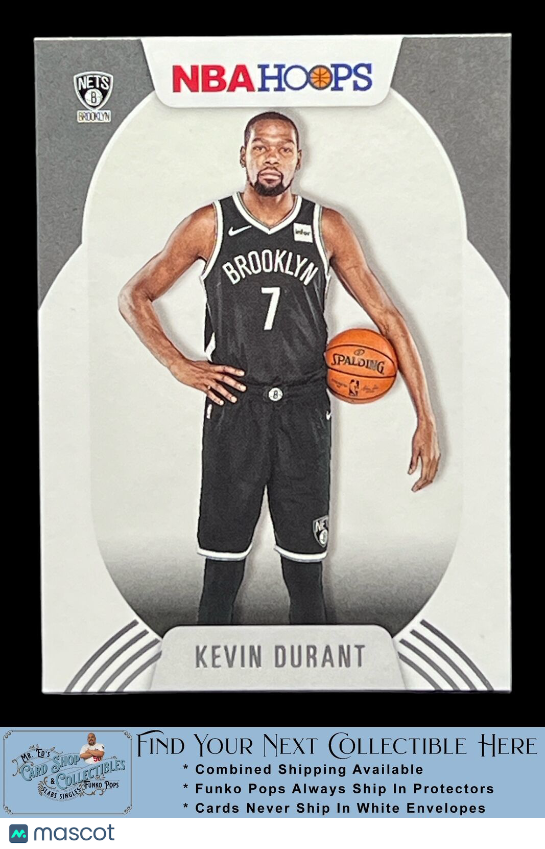Kevin Durant 2020 Hoops #189 Brooklyn Nets