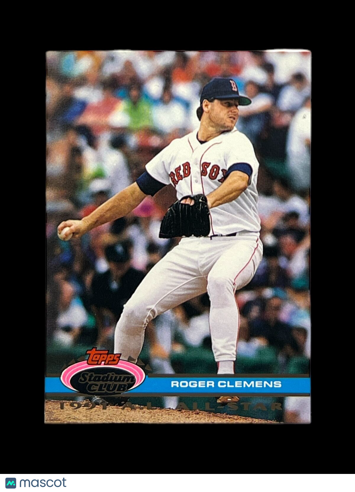 1991 Stadium Club #29 Roger Clemens Boston Red Sox