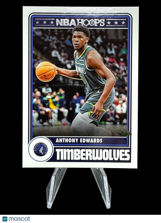 Anthony Edwards Throwback Hoops 2023-24 Insert  Timberwolves