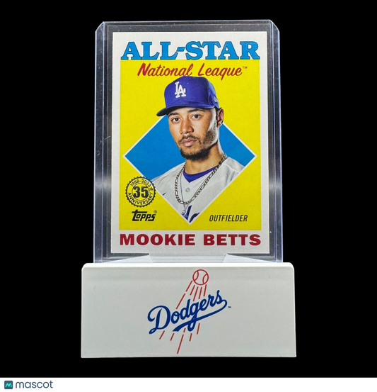 2023 Topps #88AS-21 Mookie Betts 1988 Topps 35th Anniversary All-Stars